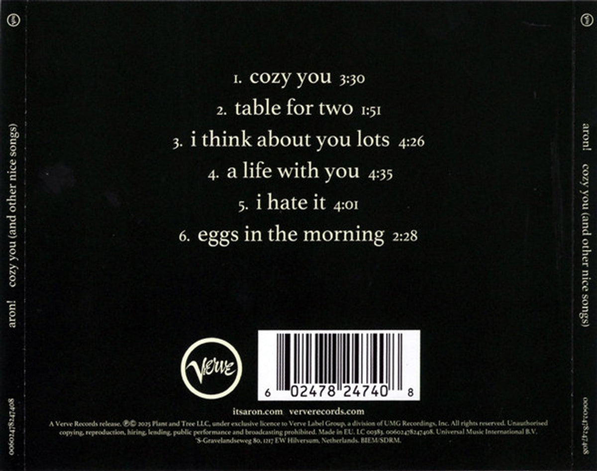 Aron! – cozy you (CD)