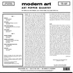 Art Pepper Quartet – Modern Art (LP Vinyl)