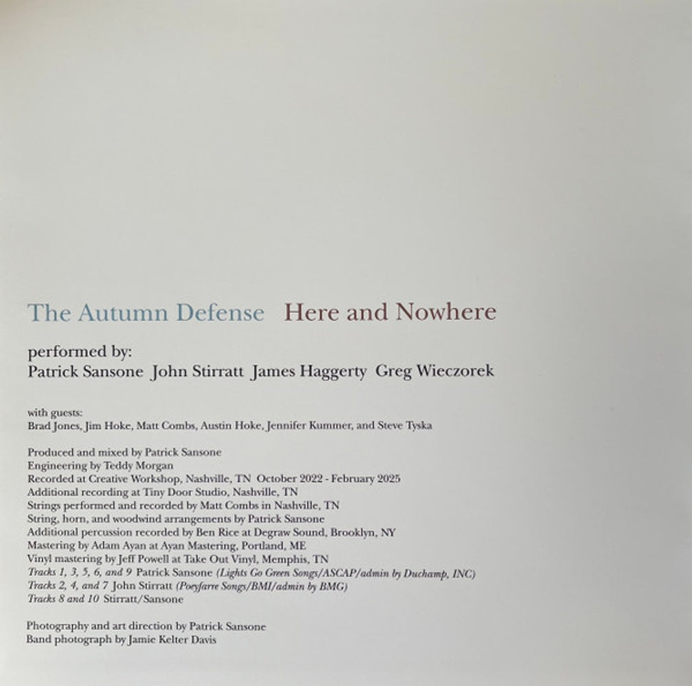 Autumn Defense – Here And Nowhere (LP Vinyl)