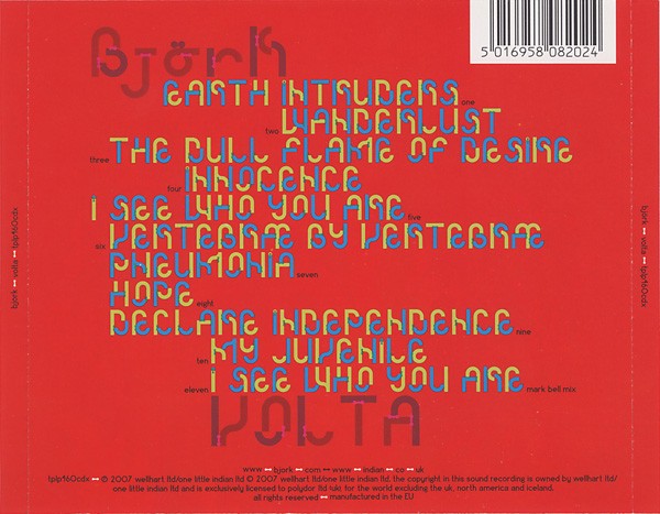 Bjork – Volta (CD)