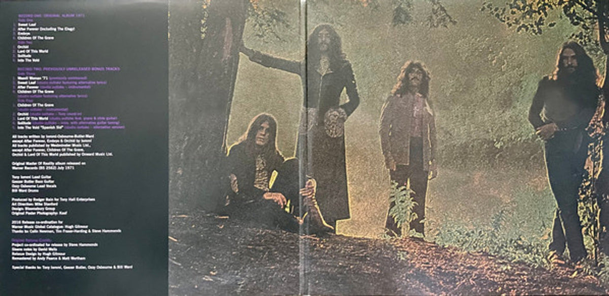 Black Sabbath – Master Of Reality: Deluxe Edition (2-LP Vinyl)