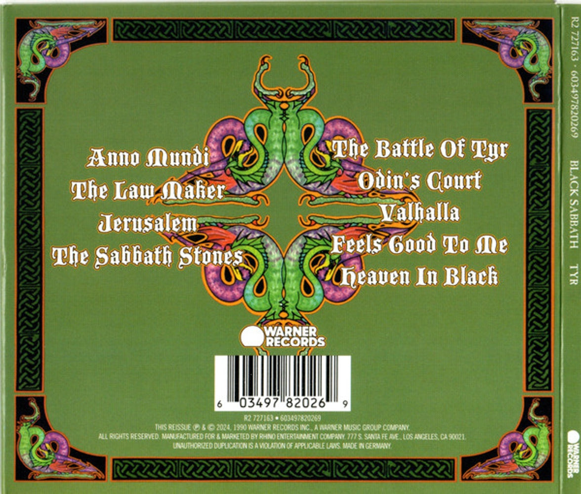 Black Sabbath – Tyr (CD)