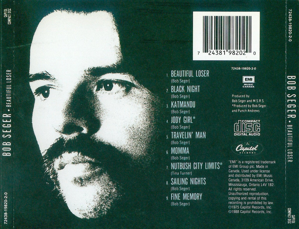 Bob Seger – Beautiful Loser (CD)