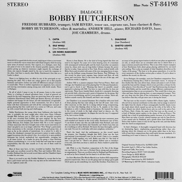 Bobby Hutcherson – Dialogue (LP Vinyl)