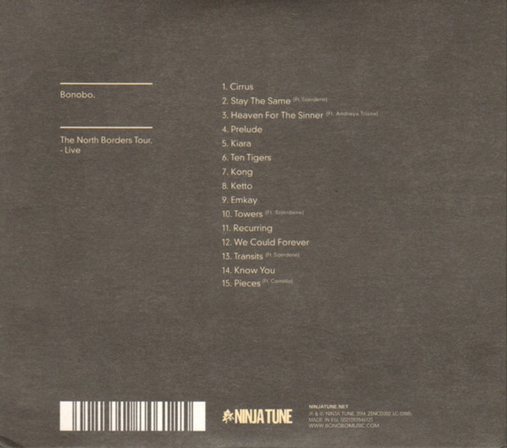 Bonobo – North Borders Tour: Live (CD)
