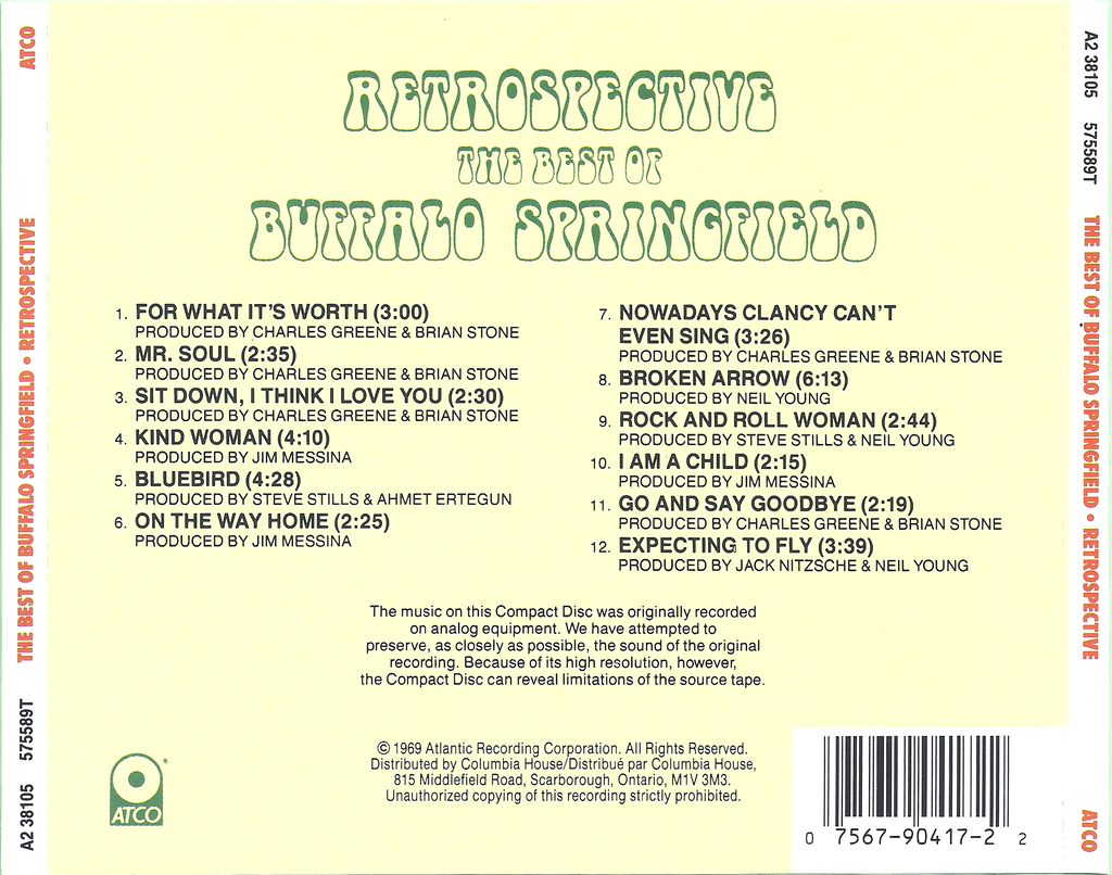 Buffalo Springfield – Retrospective (CD)
