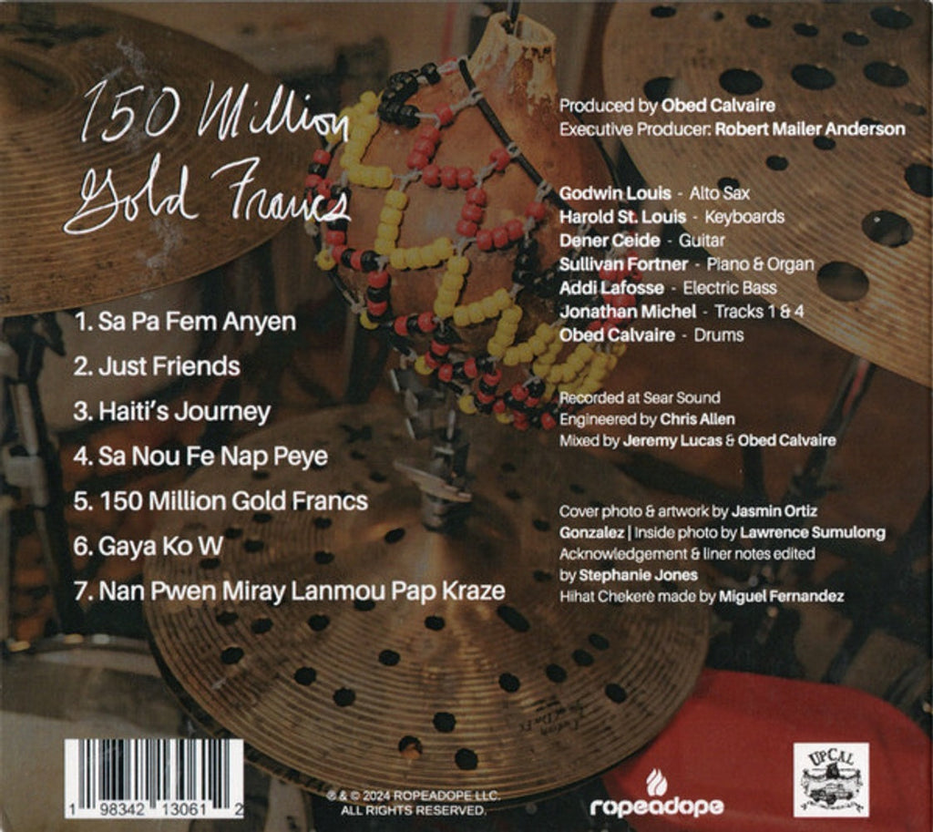 Obed Calvaire – 150 Million Gold Francs (CD)