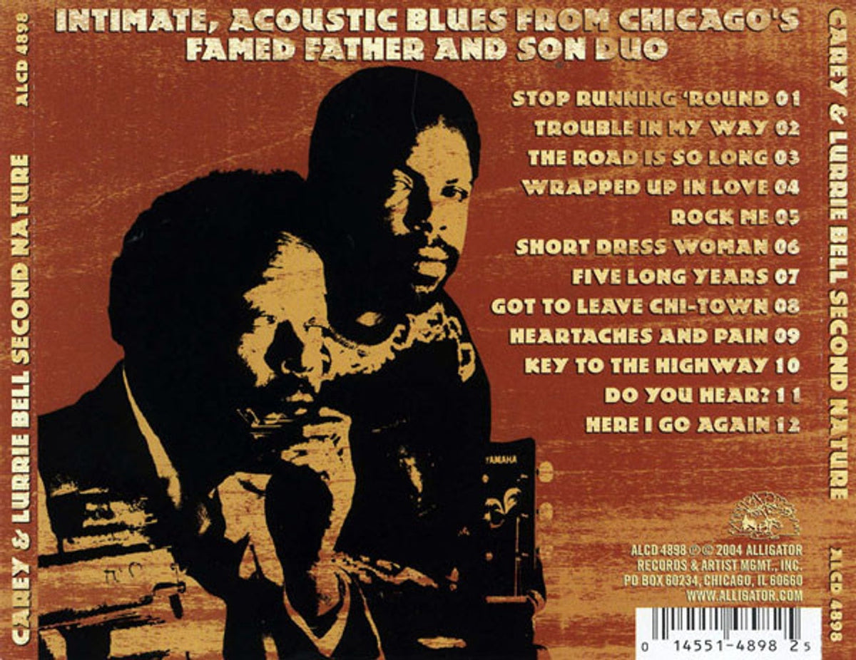 Carey Bell & Lurrie Hill – Second Nature (CD)