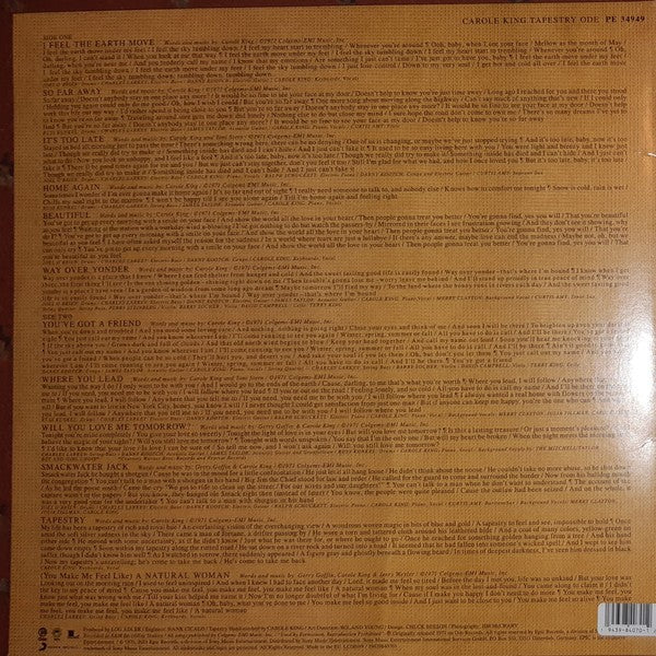 Carole King – Tapestry: 50th Anniversary (LP Vinyl)