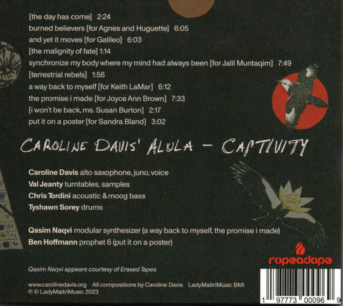 Caroline Davis – Alula: Captivity (CD)
