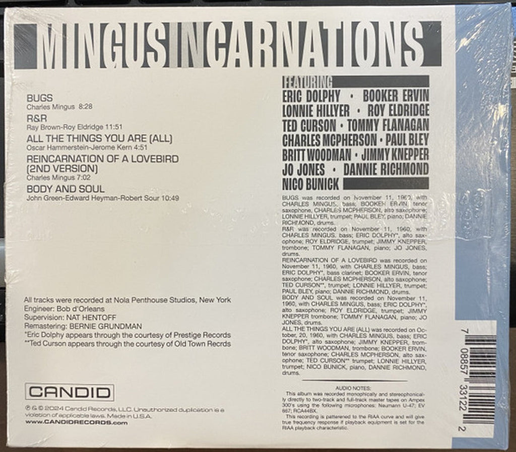 Charles Mingus – Incarnations (CD)