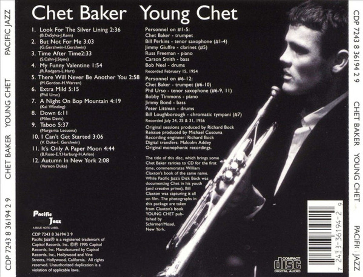 Chet Baker – Young Chet (CD)