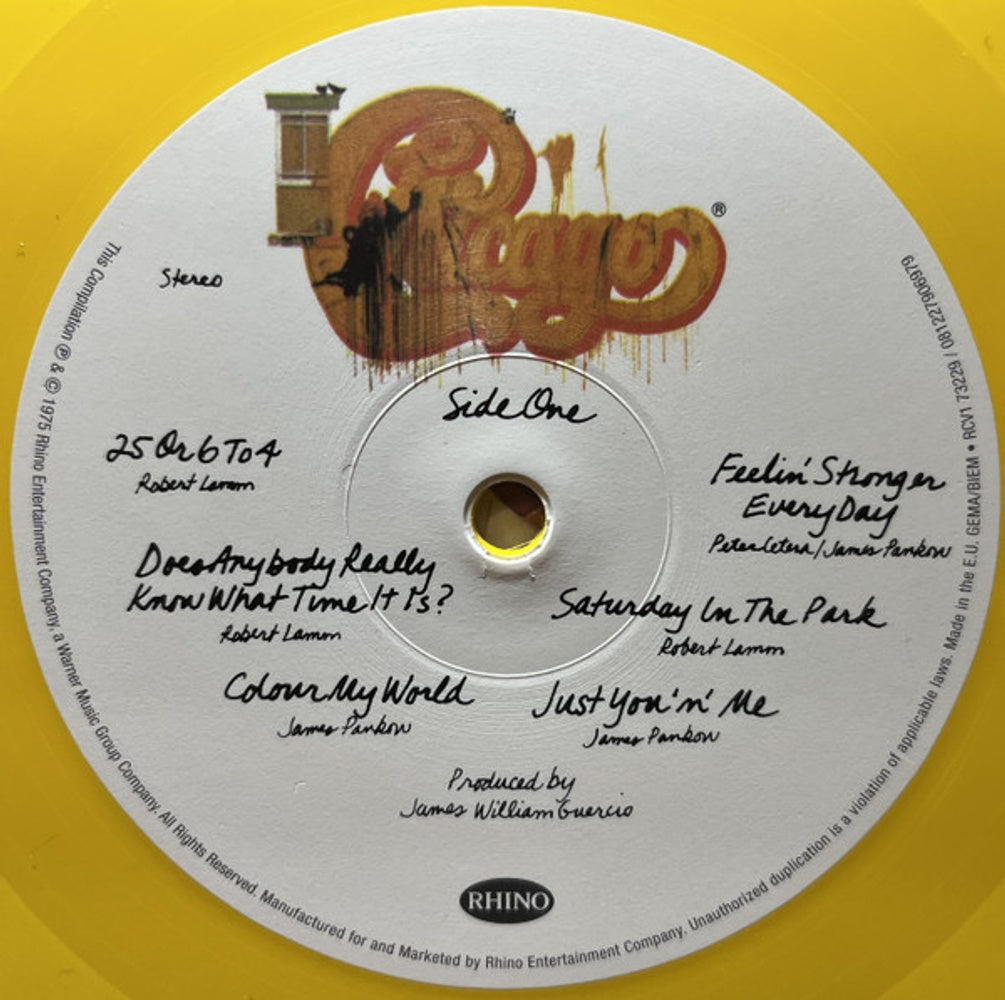 Chicago – Greatest Hits (Sun Yellow LP Vinyl)