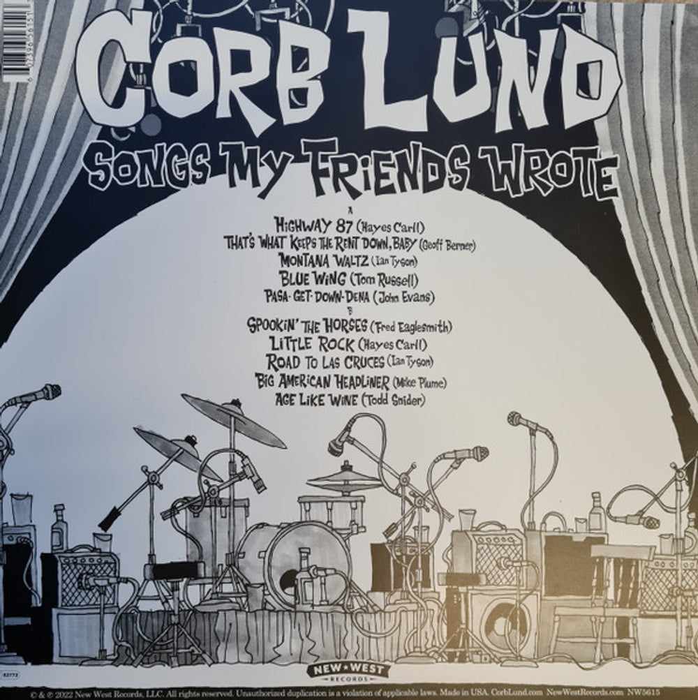 Corb Lund – Songs My Friends Wrote (LP Vinyl)