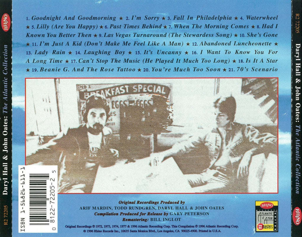 Daryl Hall & John Oates – The Atlantic Collection (CD)