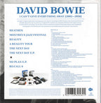 David Bowie – Can't Give Everything Away (13-CD)