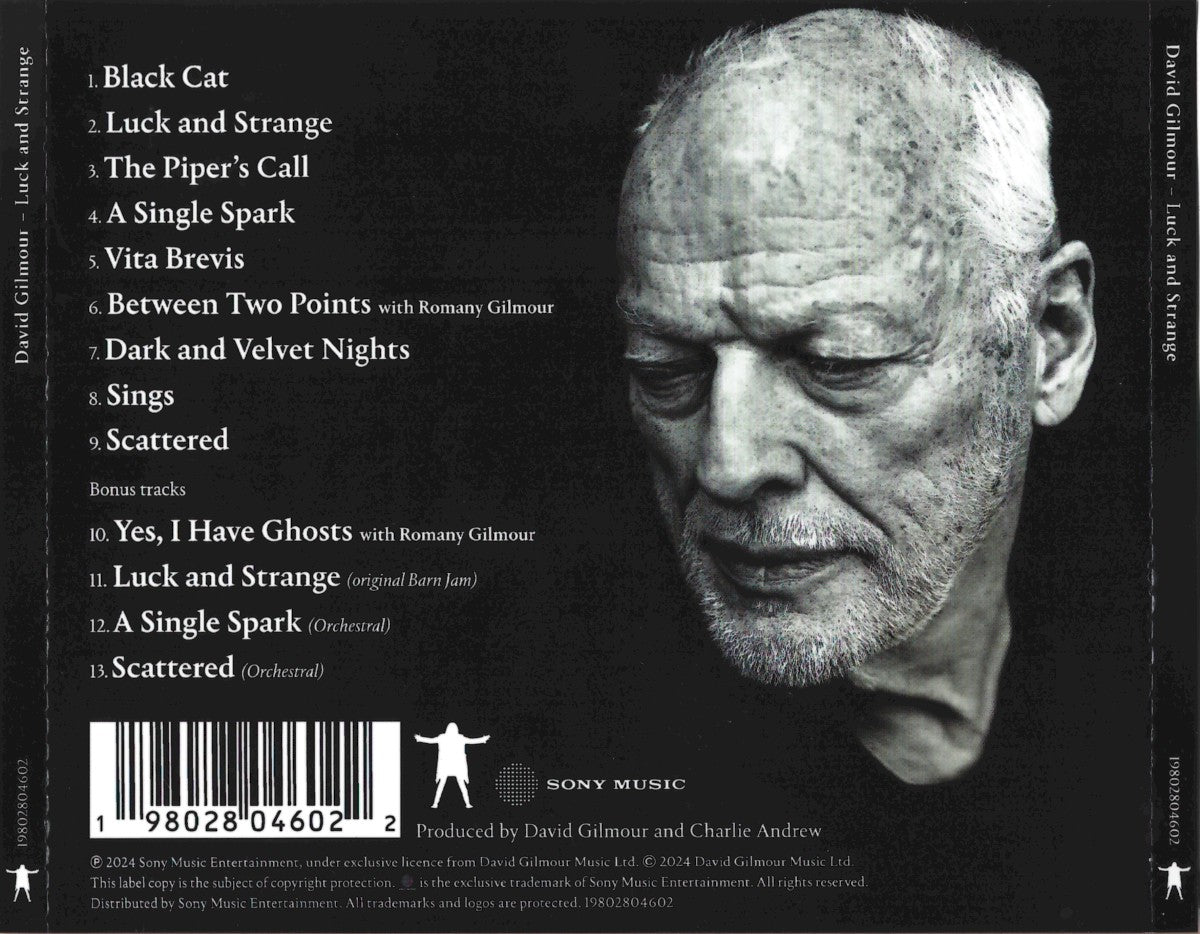 David Gilmour – Luck and Strange (CD)