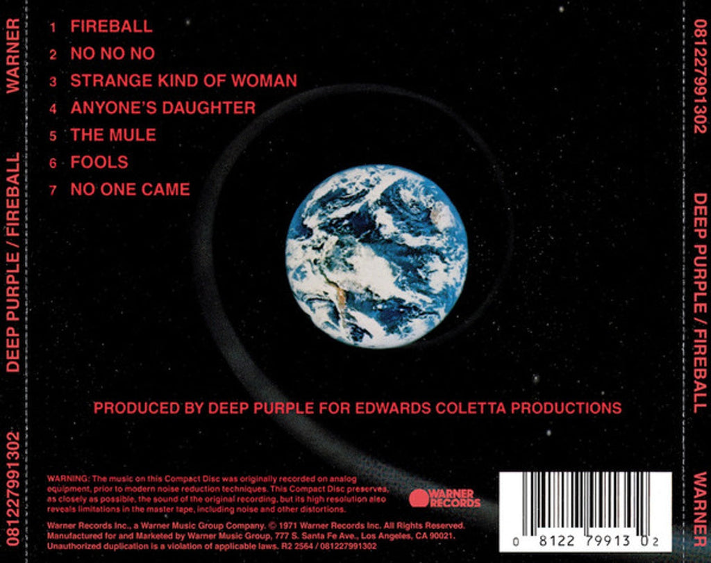 Deep Purple – Fireball (CD)