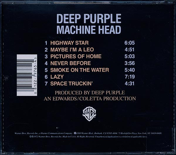 Deep Purple – Machine Head (CD)
