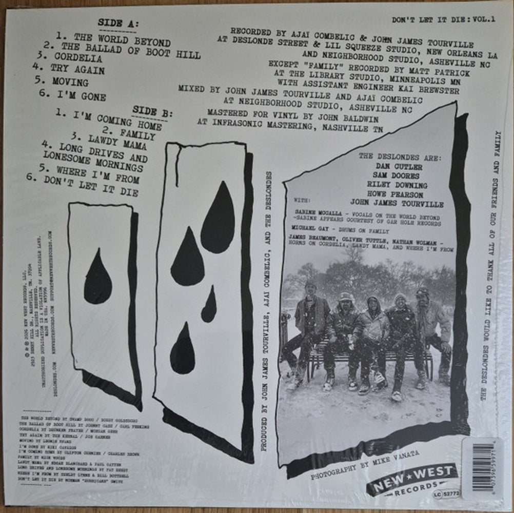 The Deslondes – Don't Let It Die: Vol. 1 (LP Vinyl)