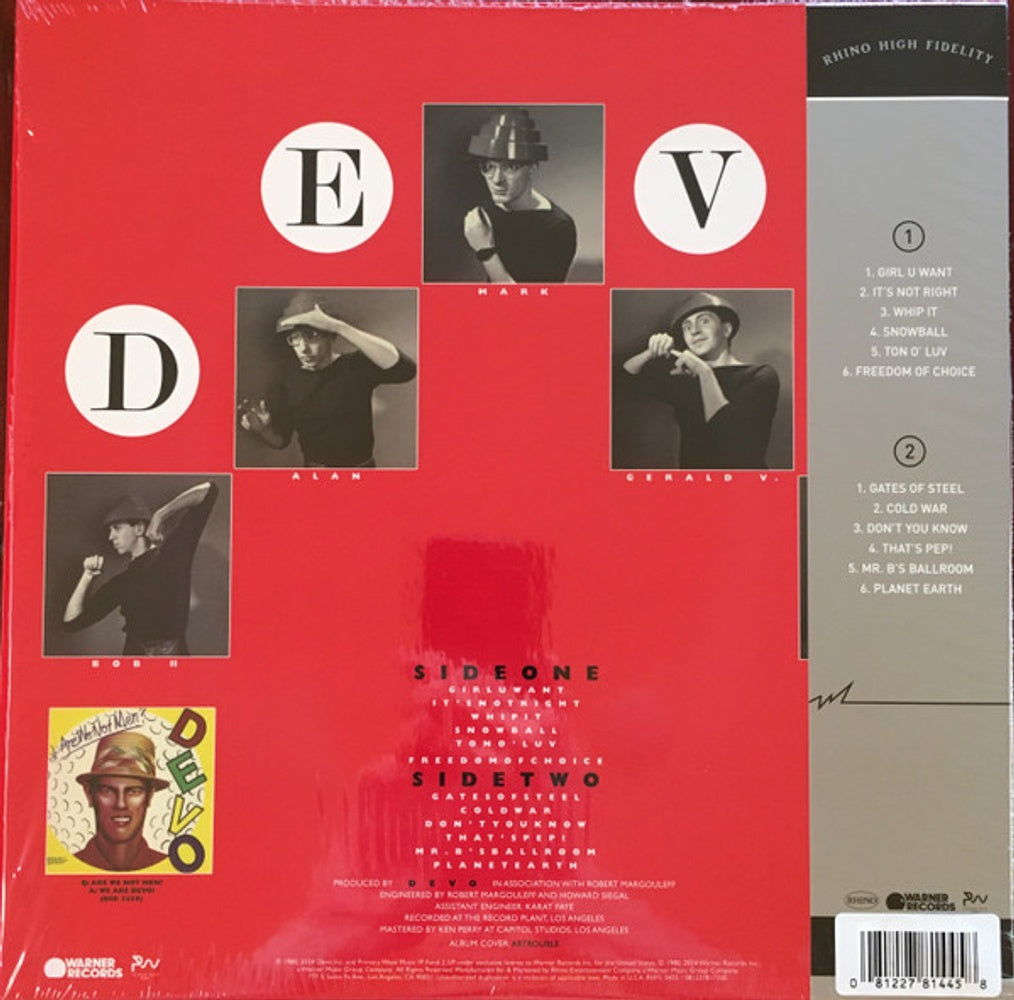 Devo – Freedom Of Choice (LP Vinyl)
