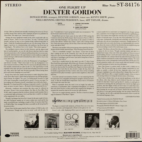 Dexter Gordon – One Flight Up (LP Vinyl)