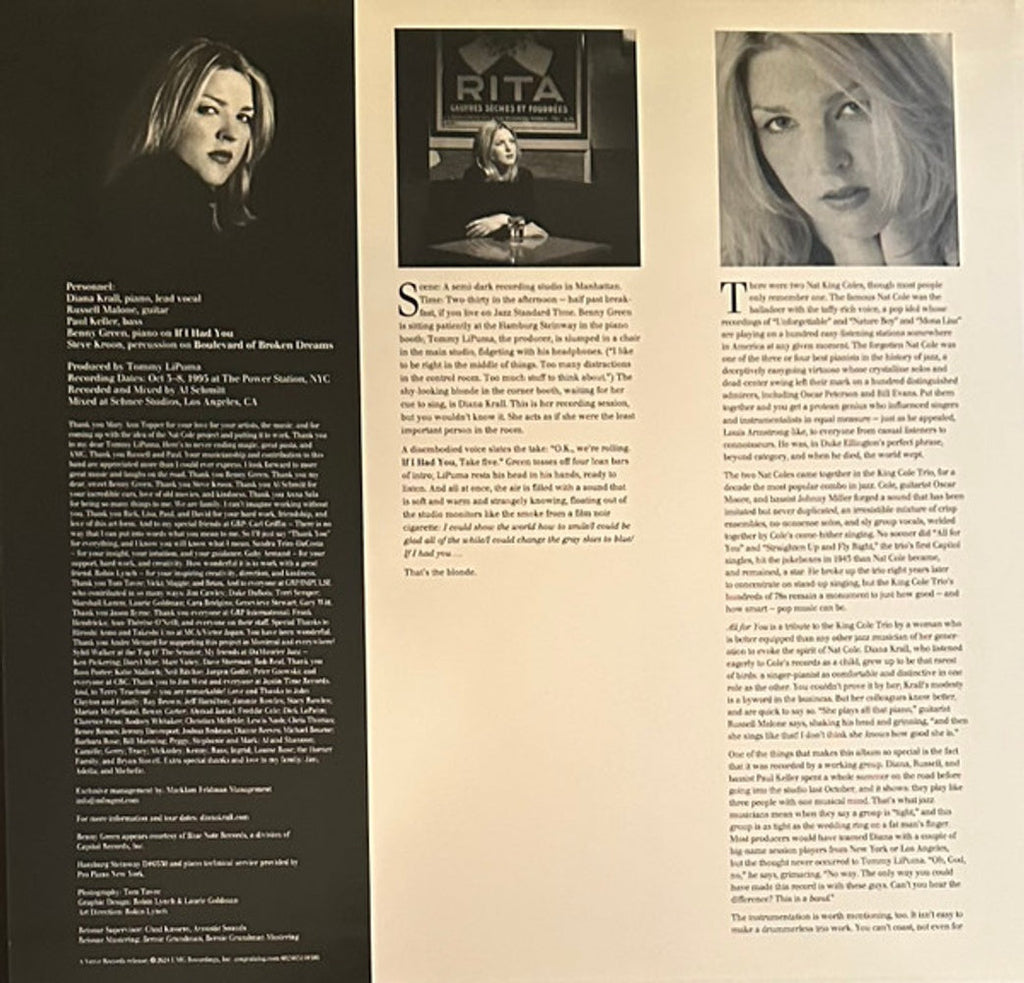 Diana Krall – All For You (2-LP Vinyl)