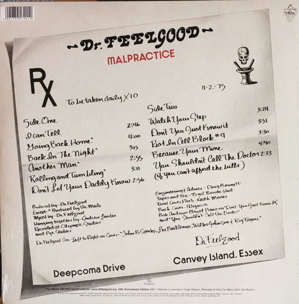 Dr. Feelgood – Malpractice (LP Vinyl)