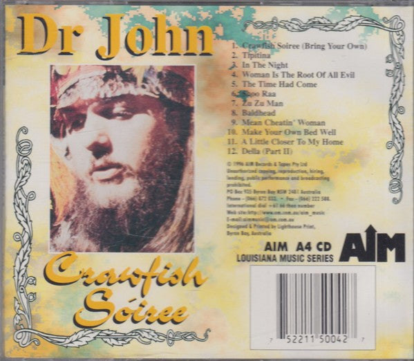 Dr. John – Crawfish Soiree (CD)