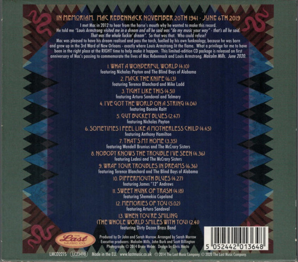 Dr. John – Ske Dat De Dat: The Spirit Of Satch (CD)