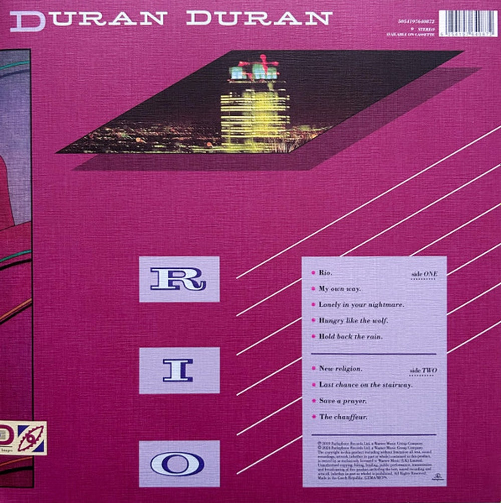 Duran Duran – Rio (LP Vinyl)