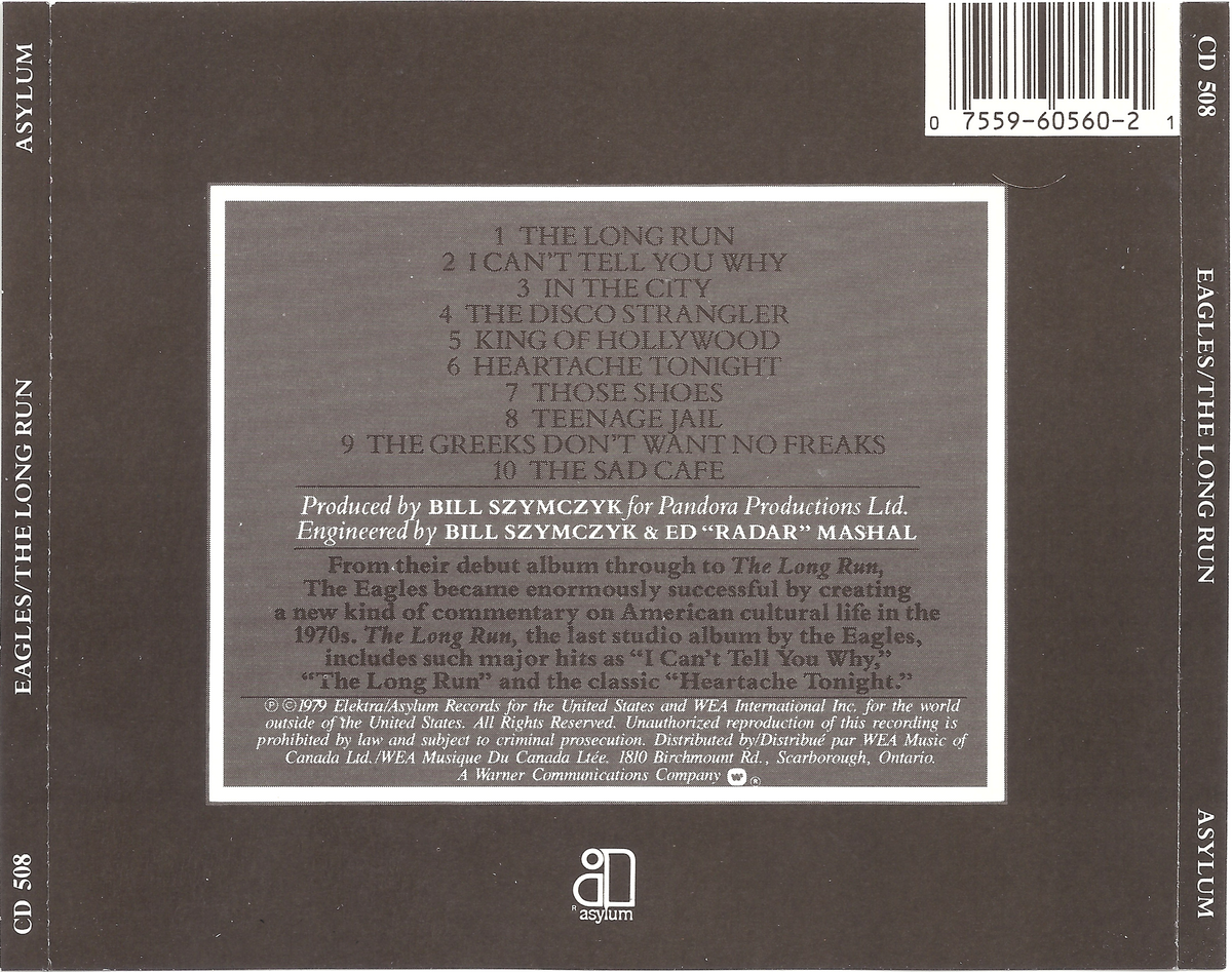 Eagles – Long Run (CD)