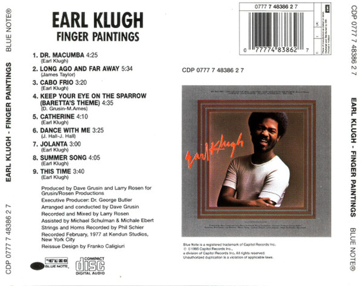 Earl Klugh – Finger Paintings (CD)