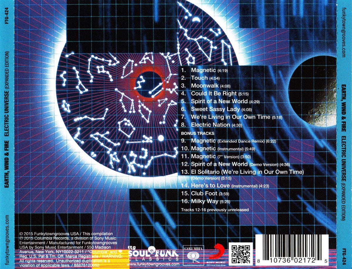 Earth, Wind & Fire – Electric Universe (CD)