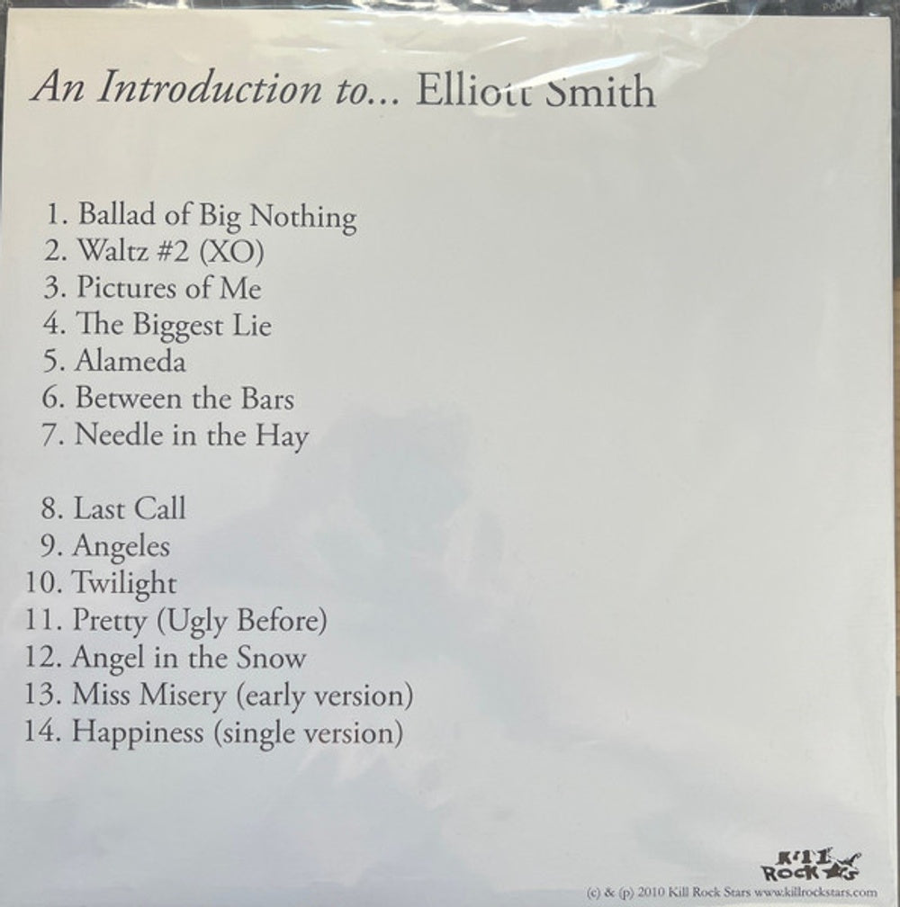 Elliott Smith – Introduction To Elliott Smith (LP Vinyl)