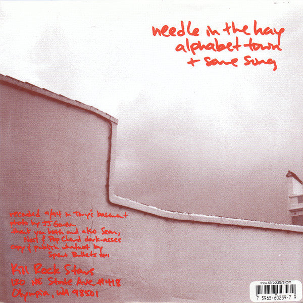 Elliott Smith – Needle In The Hay (Red 7" Inch Vinyl)