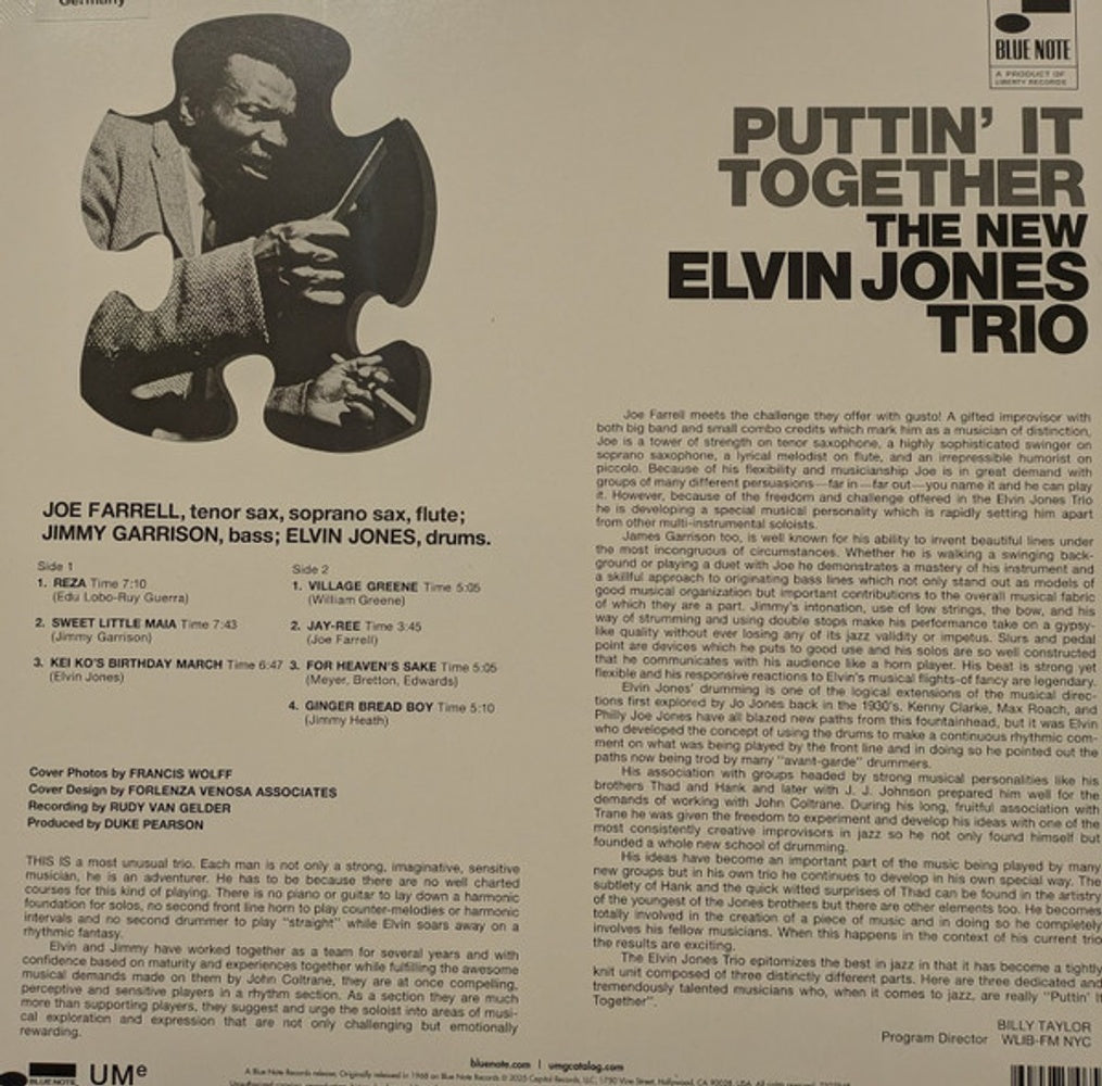 Elvis Jones – Puttin' It Together (LP Vinyl)