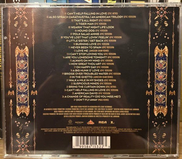 Elvis Presley – Epic: Elvis Presley In Concert (CD)