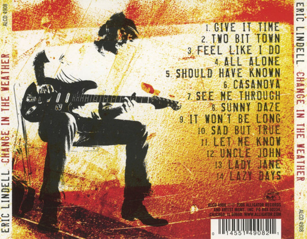 Eric Lindell – Change in the Weather (CD)