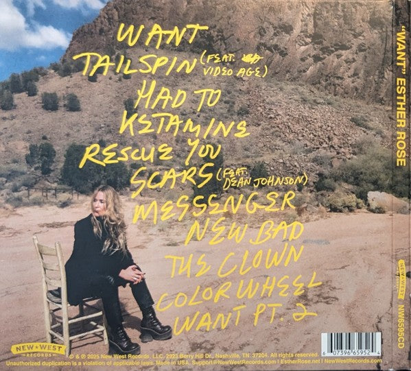 Esther Rose – Want (LP Vinyl)