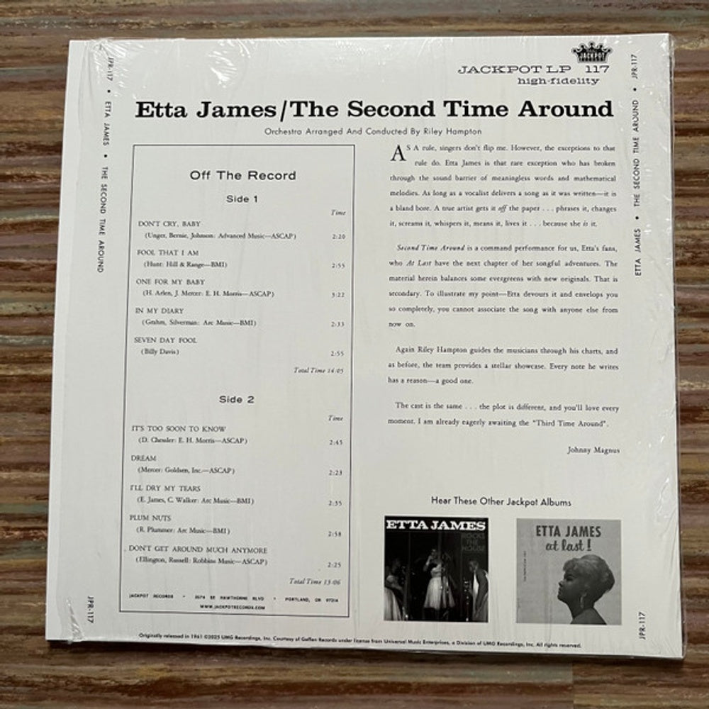 Etta James – Second Time Around (LP Vinyl)