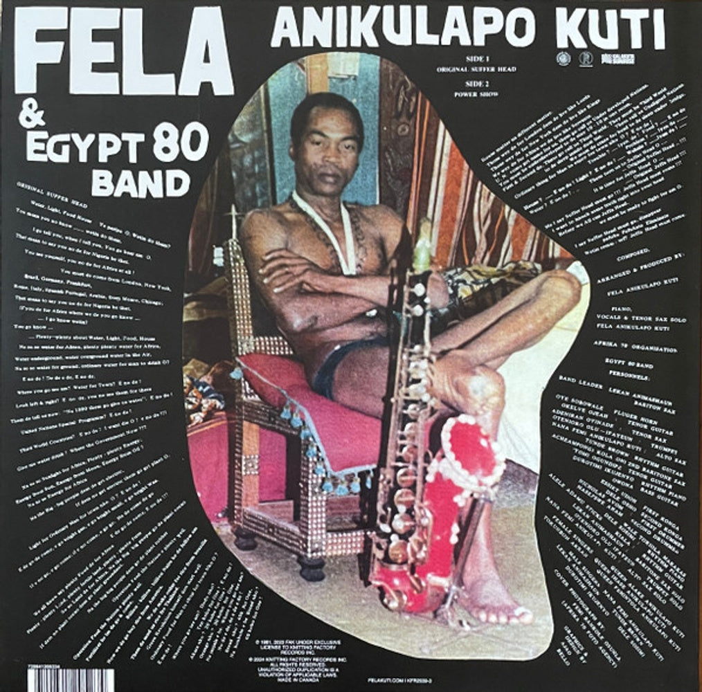 Fela Kuti – Original Sufferhead (LP Vinyl)