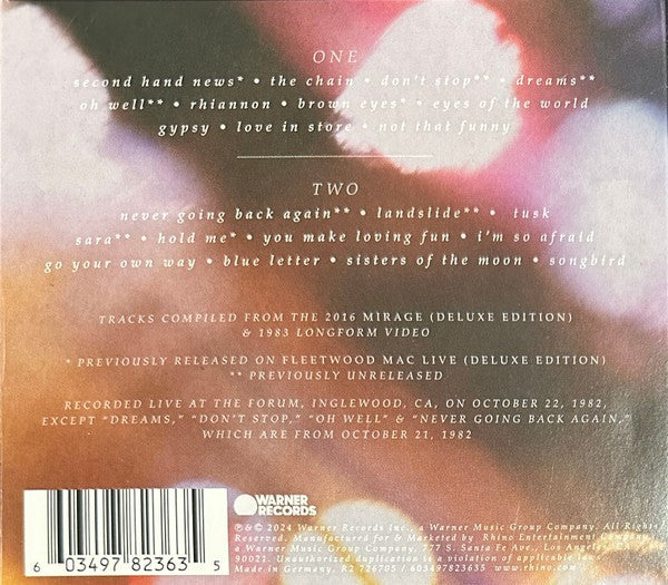 Fleetwood Mac – Mirage Tour 82 (2-CD)