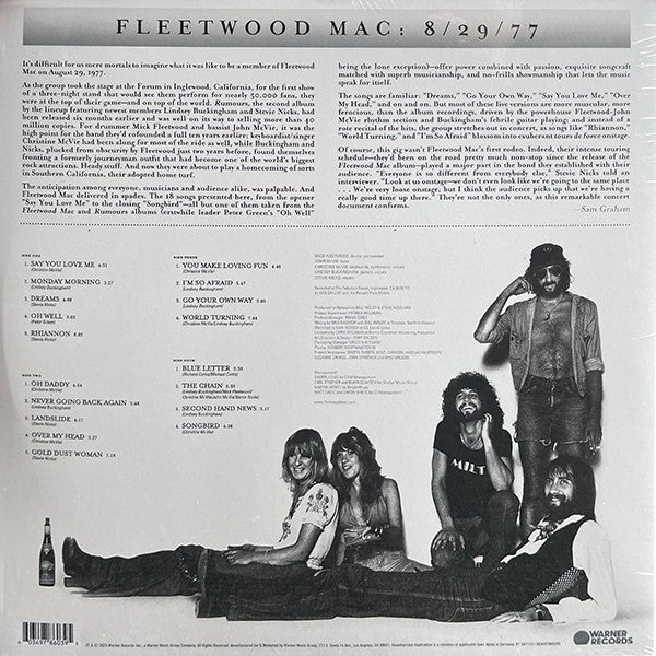 Fleetwood Mac – Rumours Live (2-LP Vinyl)