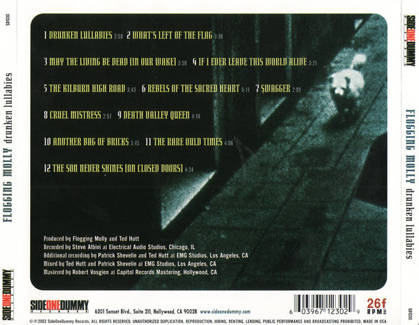 Flogging Molly – Drunken Lullabies (CD)