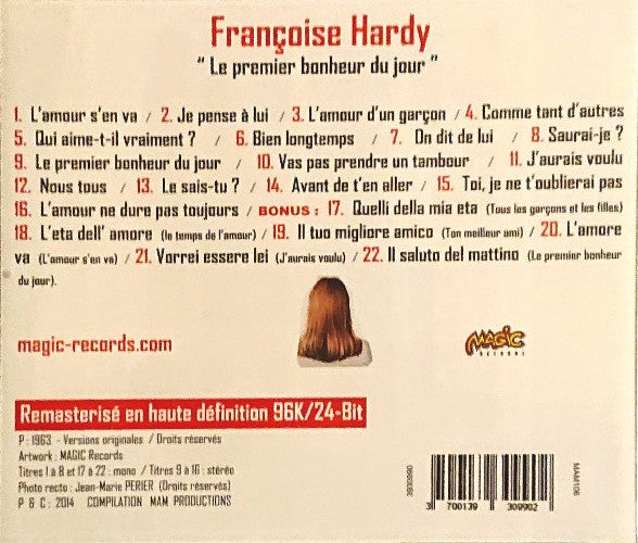 Francoise Hardy – Premier Bonheur Du Jour (CD)