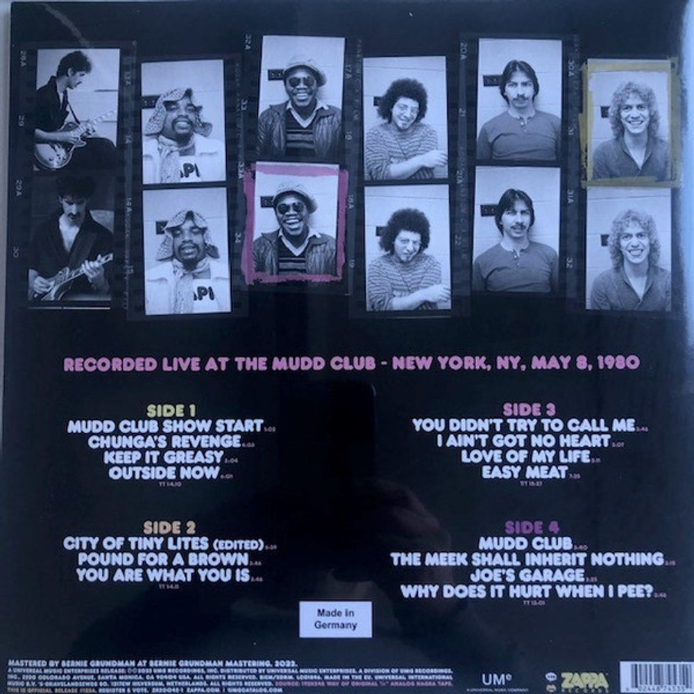 Frank Zappa – Zappa ’80: Mudd Club (2-LP Vinyl)
