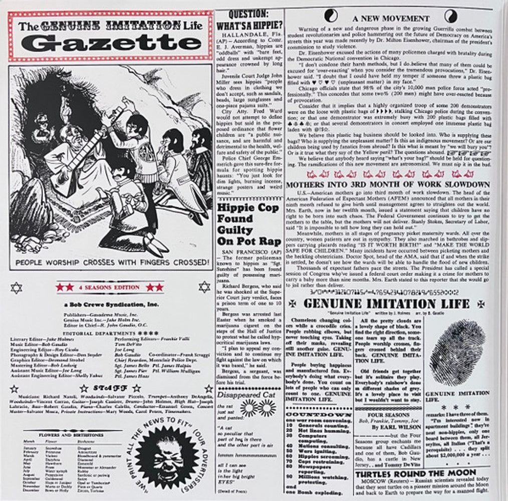 Frankie Valli & The Four Seasons - Frankie Valli  & The Four Seasons – Genuine Imitation Life Gazette (Ofgv) [Record Store Day] (LP Vinyl)