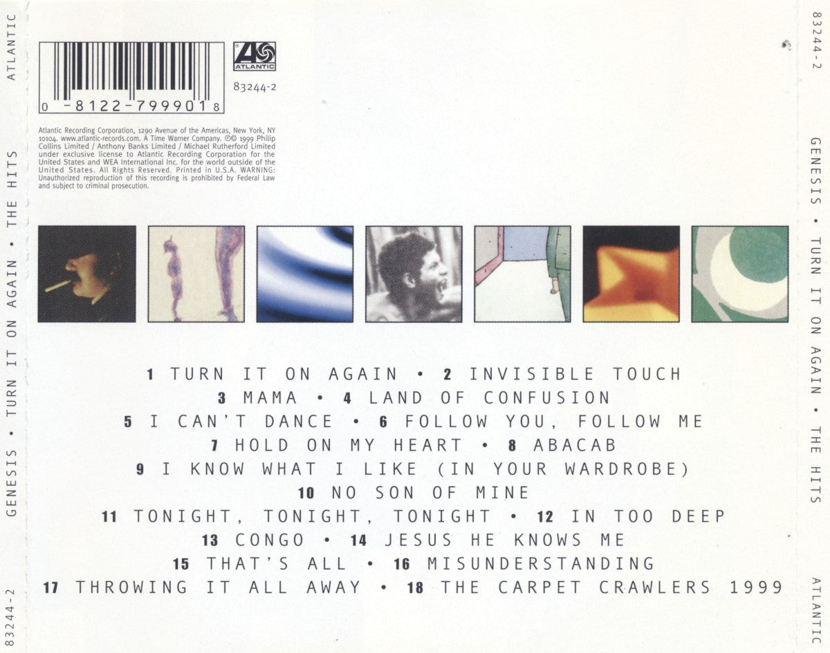 Genesis – Turn It On Again: The Hits (2-LP Vinyl)