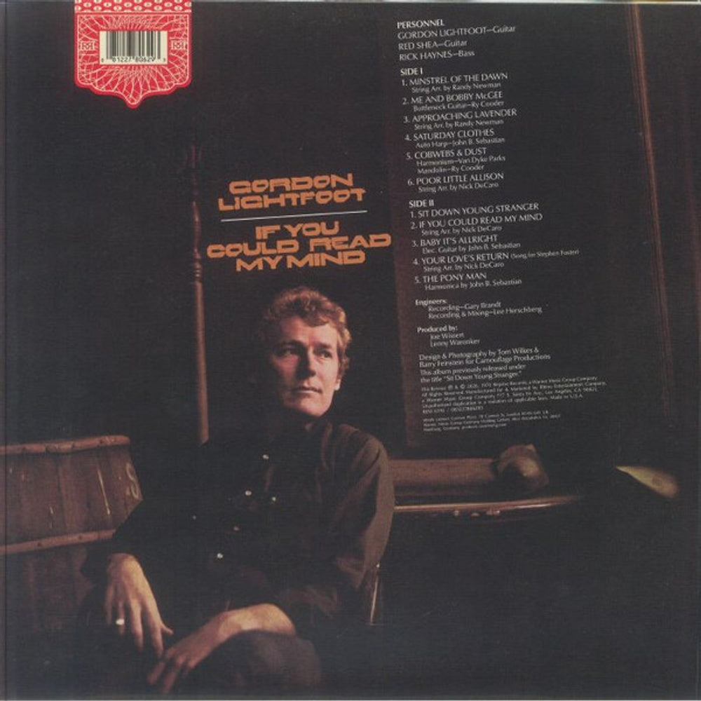 Gordon Lightfoot – If You Could Read My Mind (LP Vinyl)